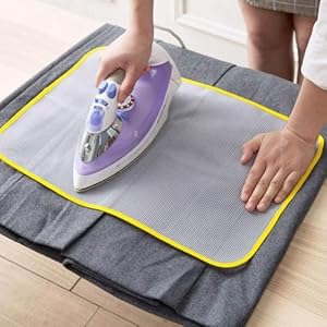 1pc Ironing Board Cover Protective Press Mesh Iron Mat Ironing Cloth Guard Protector