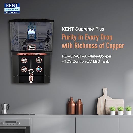 KENT Supreme Plus Alkaline + Copper