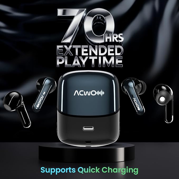 ACwO Dwots Fire ANC|India's First 4 in Ear Buds in 1 Case with ANC