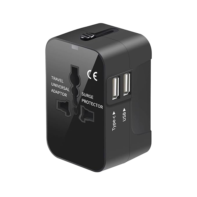 Humble Universal Travel Adapter with Dual USB Charging