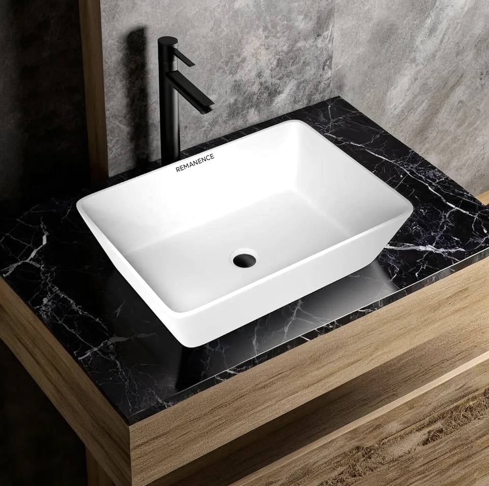 REMANENCE Granite Quartz Countertop Wash Basin