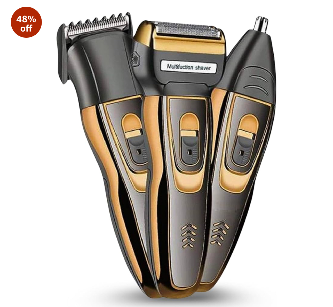 Concepta Trimmer for Men All in One - 3 in 1 Rechargeable Grooming Kit for Men