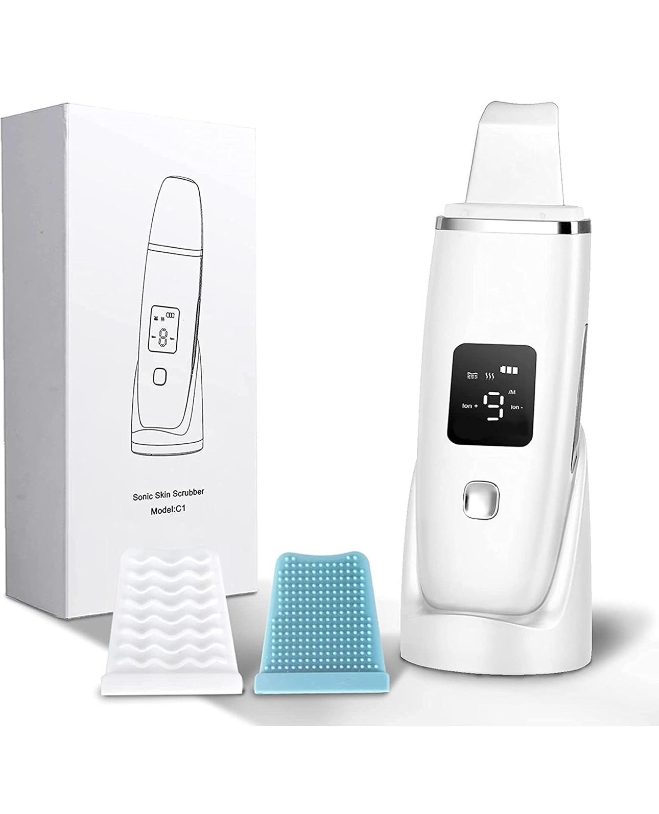 Veentus Ultrasonic Shovel Machine for Facial Skin Scrubber Lifting Moisturizing Cleansing