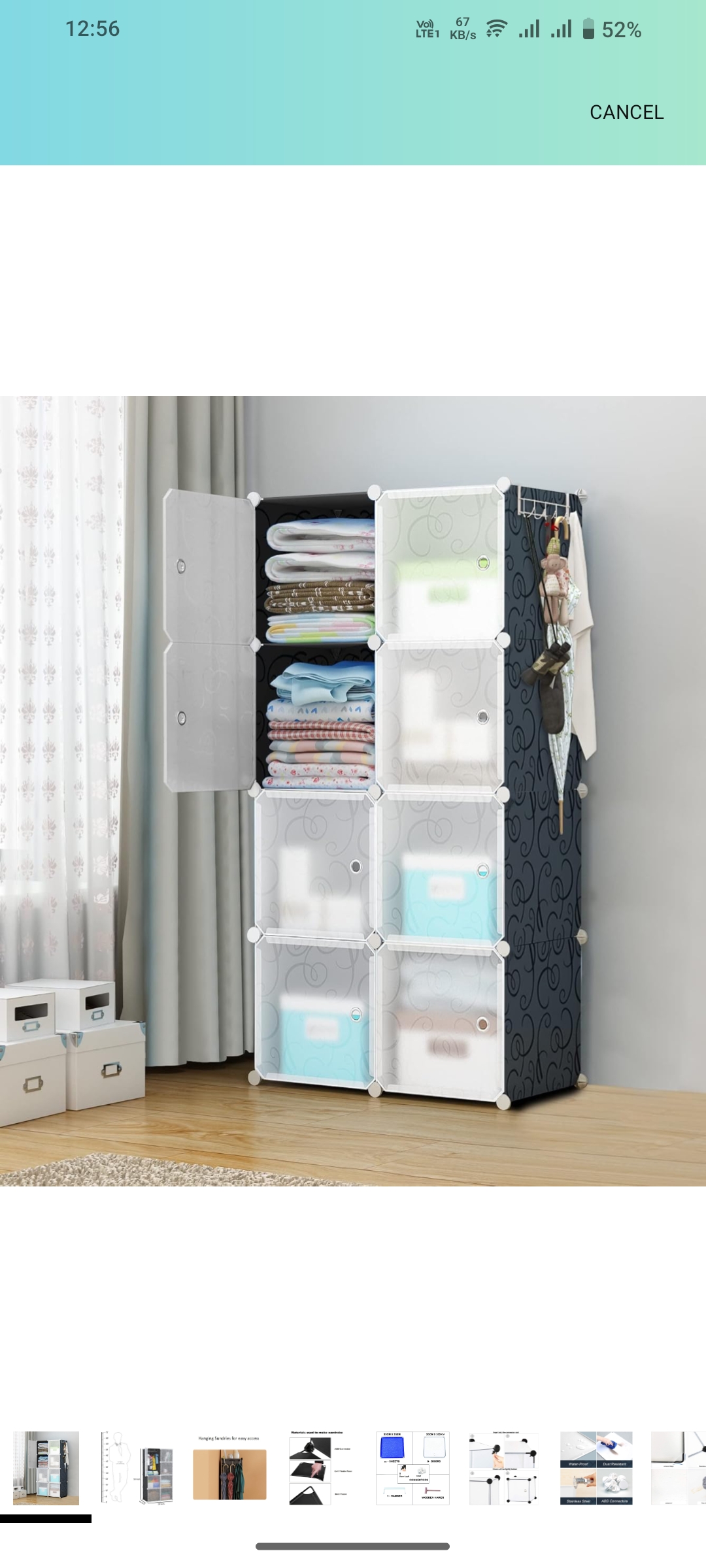 R. K. INTERNATIONAL Wardrobe Storage Rack