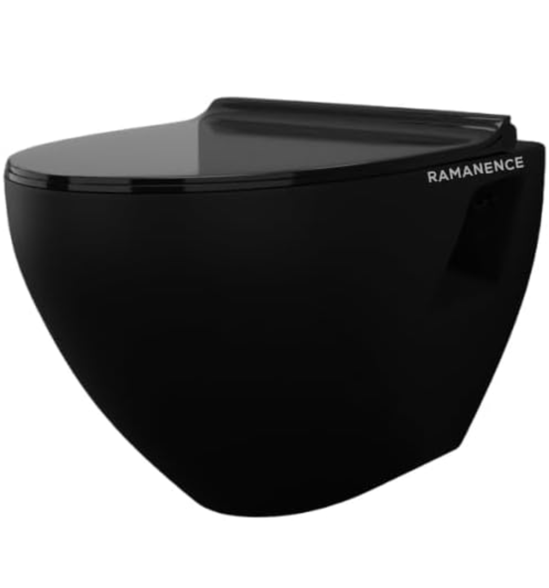 REMANENCE Ceramic Commode Wall Mount/Wall Hung Western Toilet/Commode/