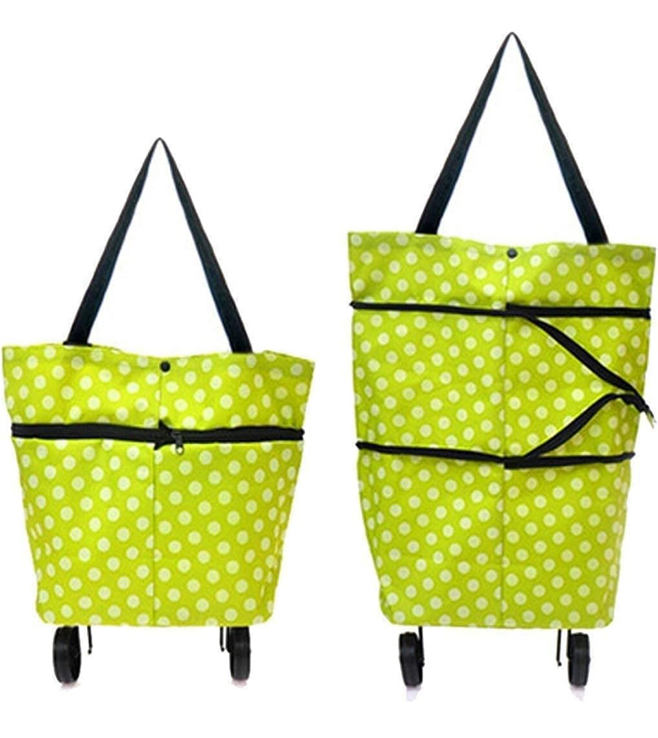 SEAHELTON Shopping Bag for Grocery Travel Luggage Cart Large & Lightweight Shopping Trolly Bag Vegetable Trolley Multi-Purpose Grocery Bag Large Capacity (Trolly Bag)