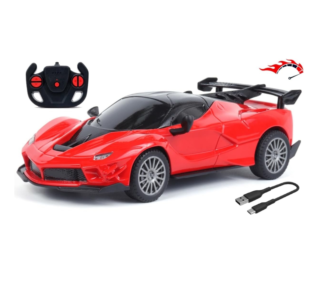 popsugar Remote Control Car | Mini High Speed Car | 2.4GHz Remote | Rechargeable Lithium Battery