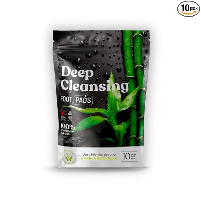 Kiyome Deep Cleansing Foot Detox Pads, 10 Pack