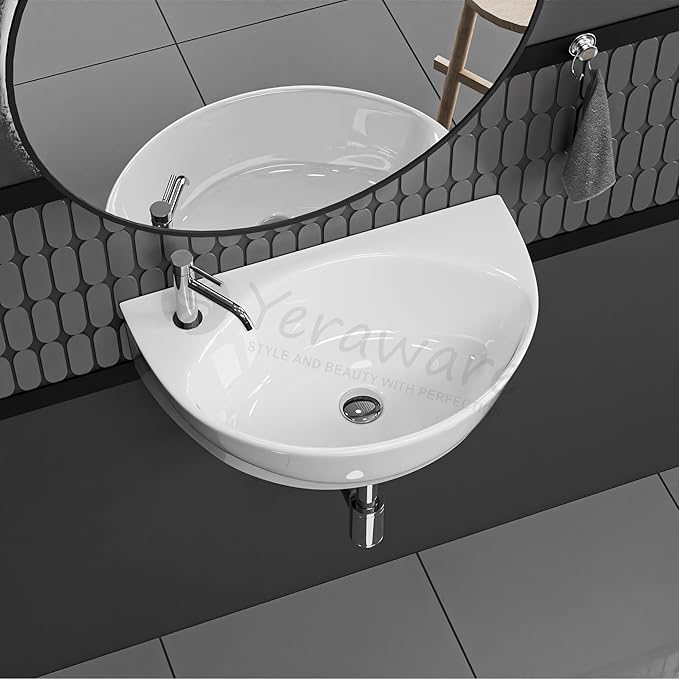 Premium Ceramic Wall Hung Wash Basin
