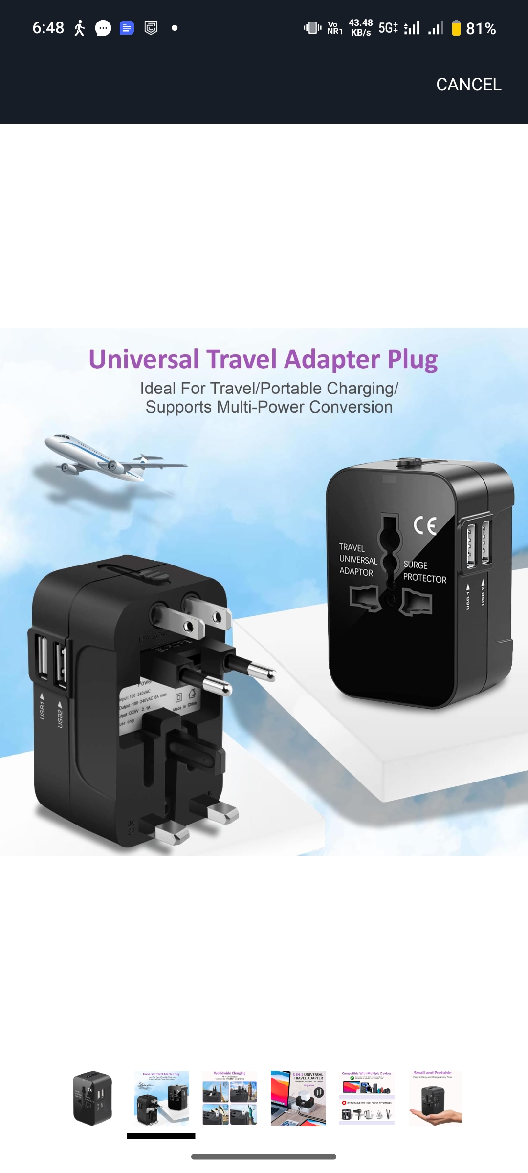 Humble Universal Travel Adapter