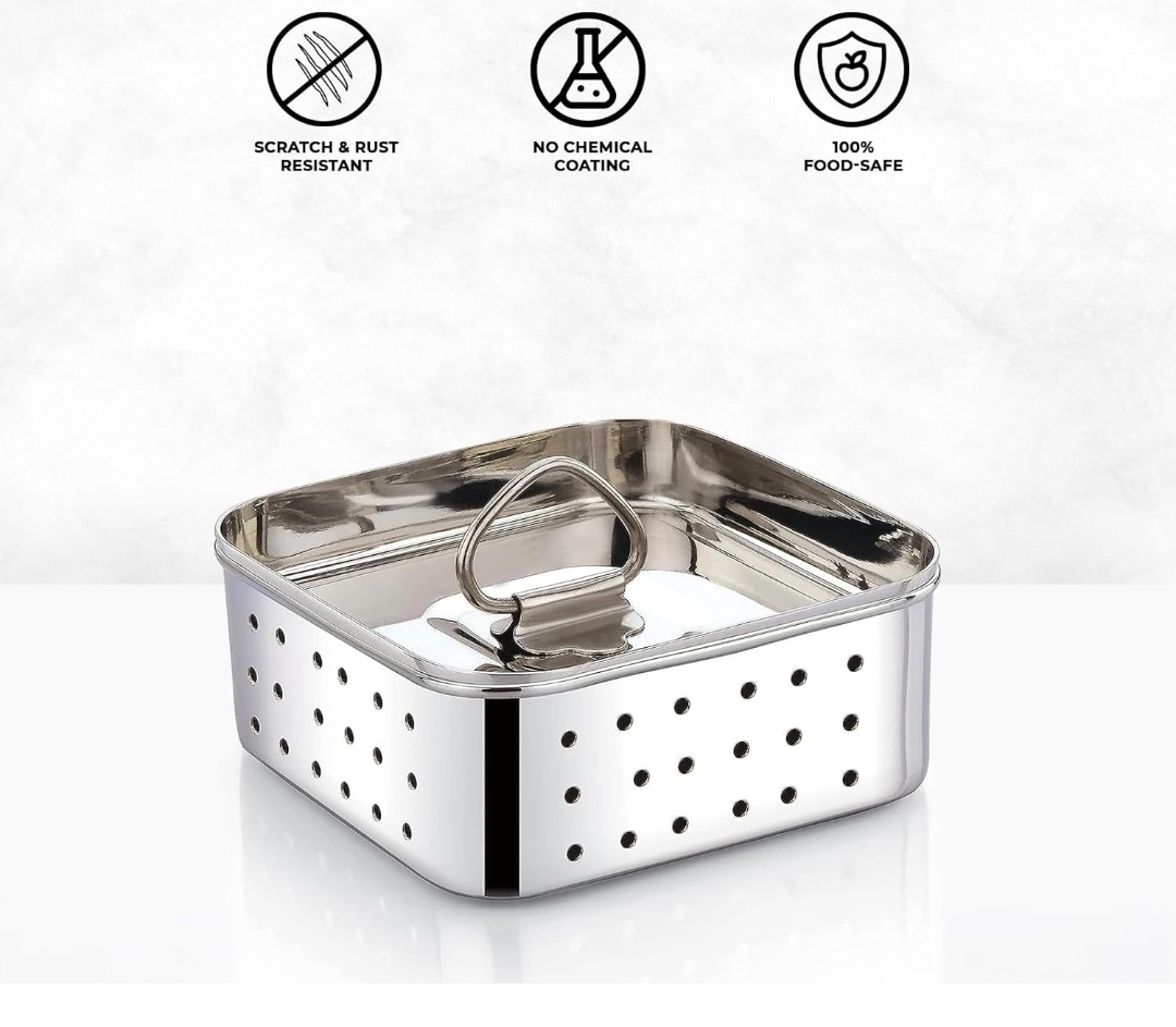 AADHIK Stainless Steel Paneer/Tofu Press