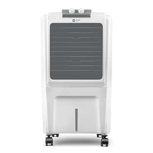 Orient Electric Durachill 40 L Portable Air Cooler For Home | Densenest Honeycomb Pads |More Air Delivery | Fully Collapsible Louvers |Inverter Compatible | 1 Year Warranty by Orient | White & Grey