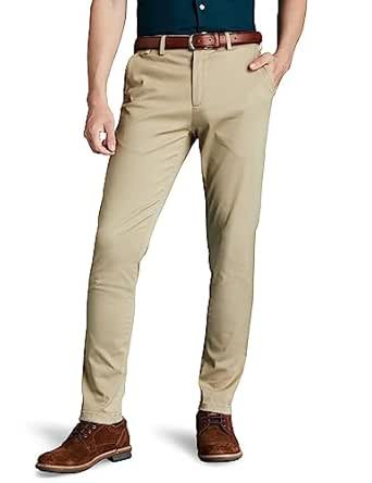 Symbol Premium Men's Slim Fit Flexi Waist Casual Pants | Stretchable Chinos | Stylish Office Fashion Trousers