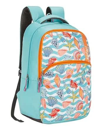 Safari Seashell School Bag For Girls, Capacity - 36L, 2 Compartments Backpack For kids