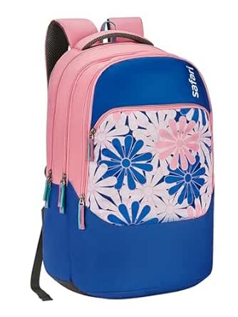 Safari Natura School Bag For Girls, Capacity - 36L, 3 Compartments Backpack For kids