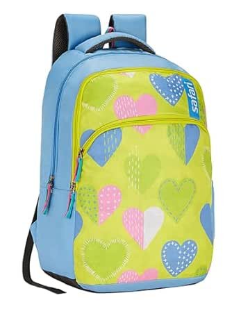 Safari Pixibeat School Bag For Girls, Capacity - 36L, 2 Compartments Backpack For kids