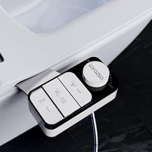 Pulse® Bidet | Smart Toilet Attachment with Dual Nozzle (Front & Rear) | Bidet Spray for Toilet | Self-Cleaning, Adjustable Pressure, Easy DIY Install | 3-Year Lorazzo Limited Warranty